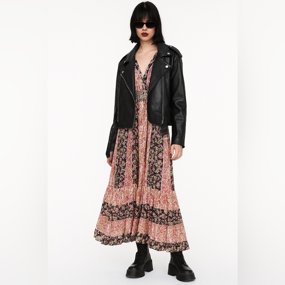 blanknyc faux leather moto jacket